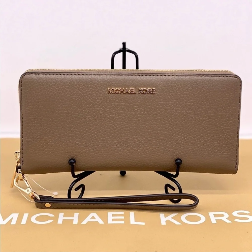 Michael Kors Large Continental Wallet Wristlet Dusk